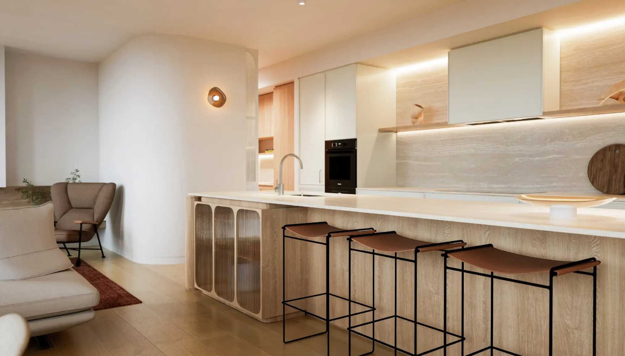 Interior of a Walter residence